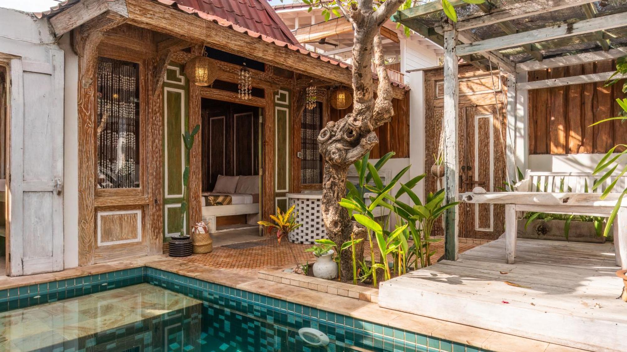 Jawa House Private Villas Quần đảo Gili Ngoại thất bức ảnh